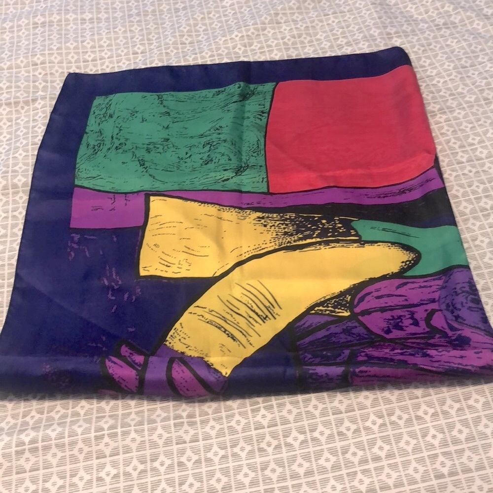 Picasso Image Scarf / Abstract : Jumbo